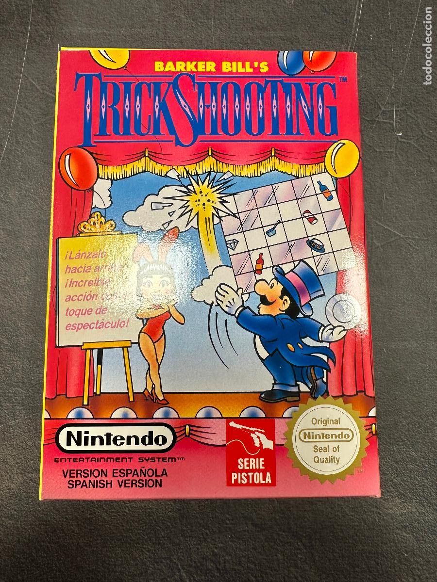 Barker Bill´s Trick Shooting - NINTENDO NES PAL ESPAÑA NUEVO