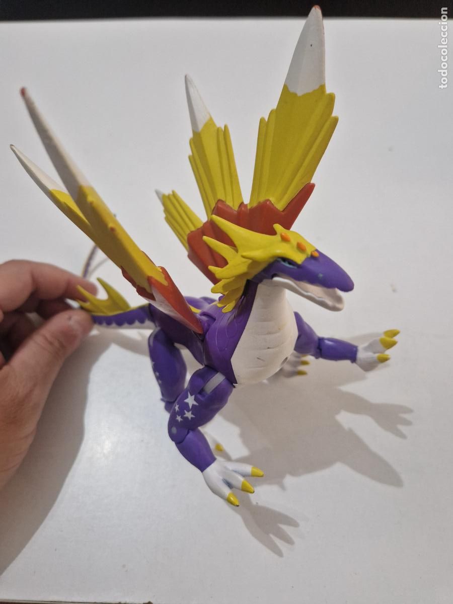 FIGURA MUÑECO DRAGON MAX STAR INVIZIMALS IMC TOYS ARTICULADO 18 CM LARGO