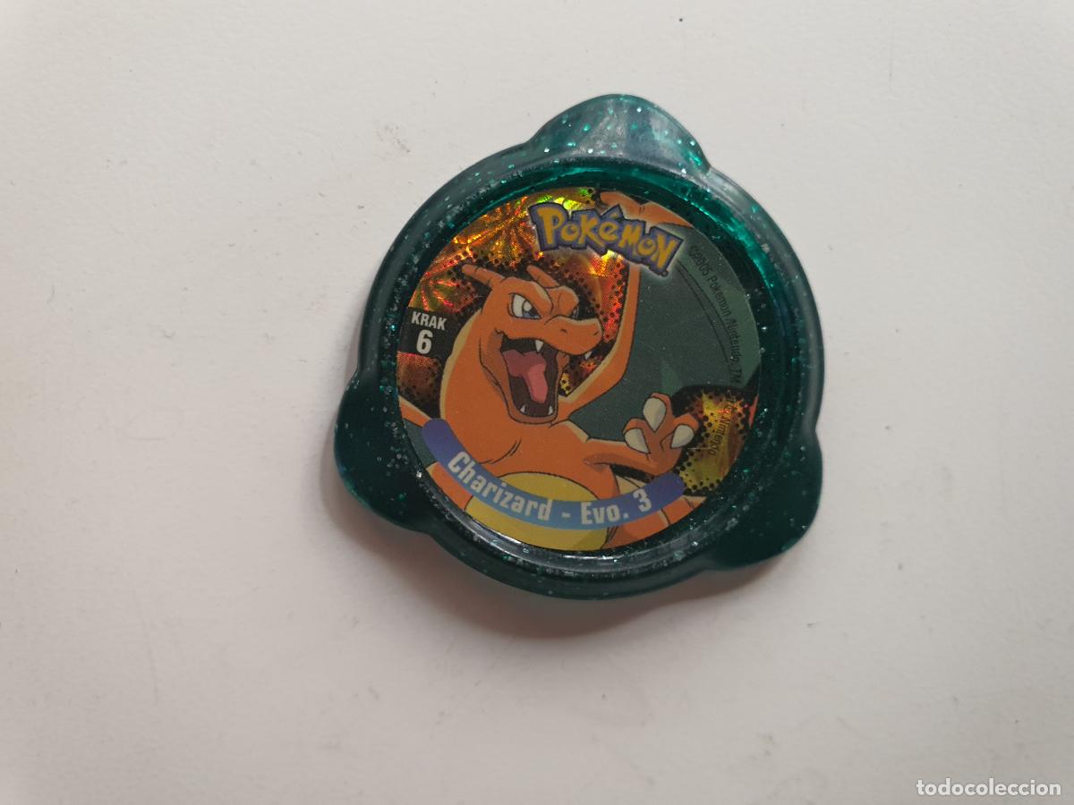 TAZO POKEMON -- POKEMON KRAKS KRAK -- Nº 6 CHARIZARD