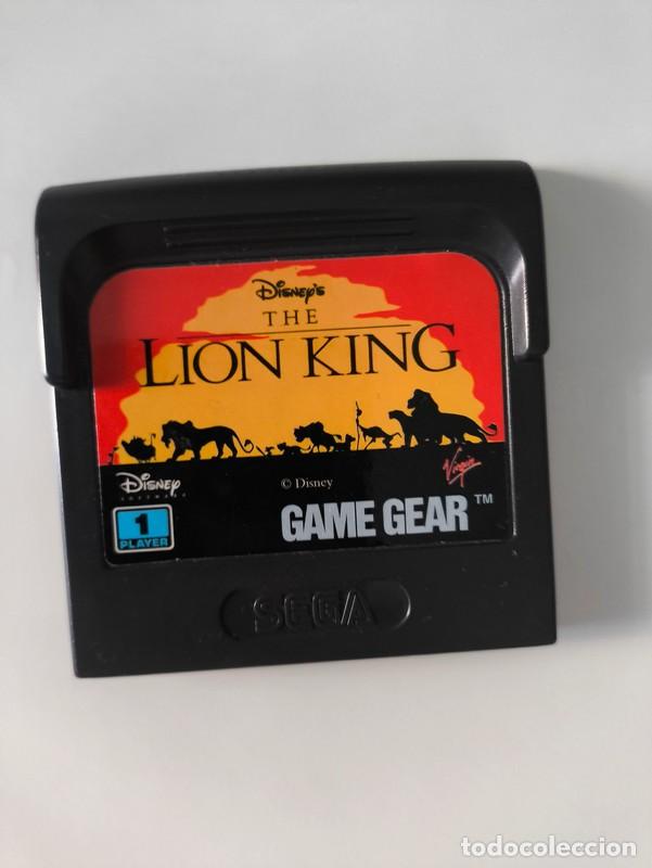 juego el rey leon the lion king sega game gear pal
