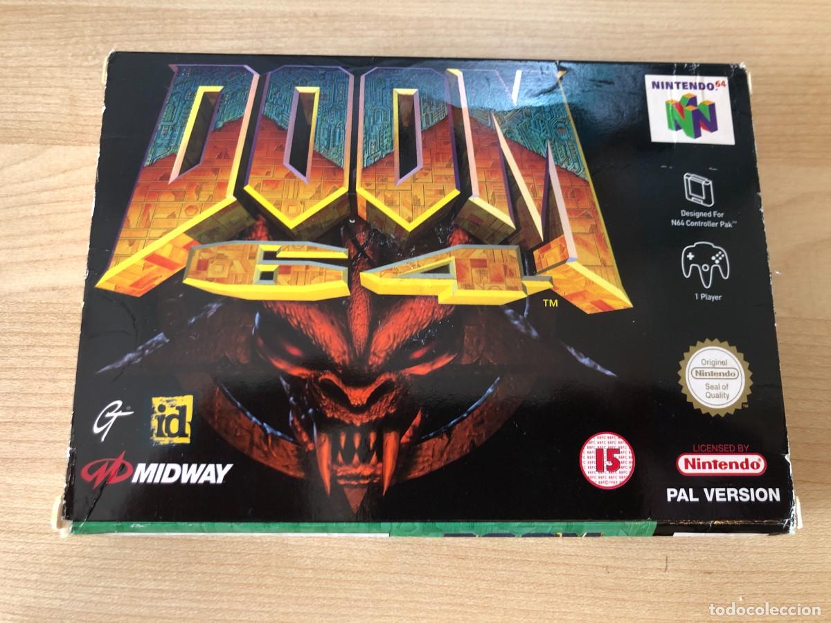 DOOM 64 NINTENDO 64. PAL ESPAÑA MUY BUEN ESTADO