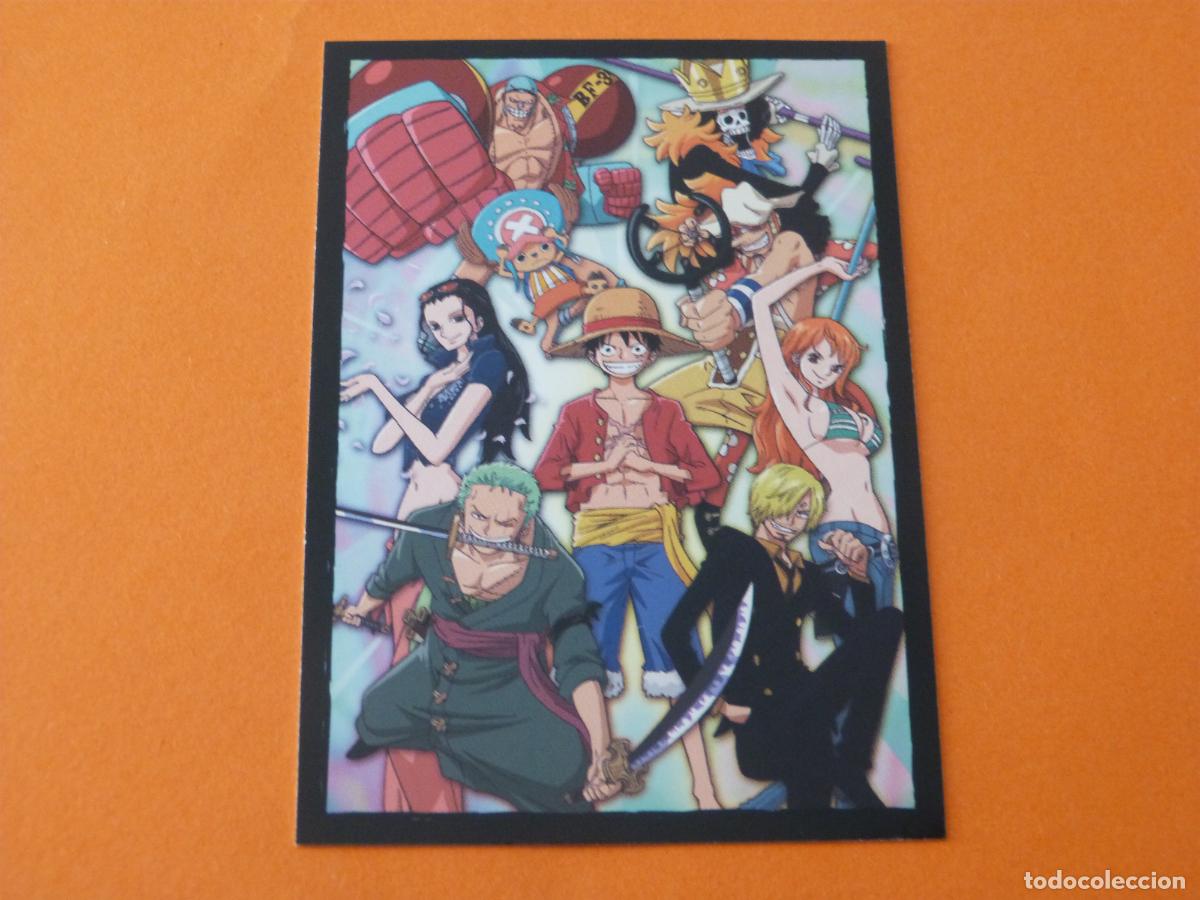 TRADING CARD DE ONE PIECE EL NUEVO MUNDO LETRA C15 AÑO 2023 DEL ALBUM ONE PIECE EL NUEVO.. DE PANINI