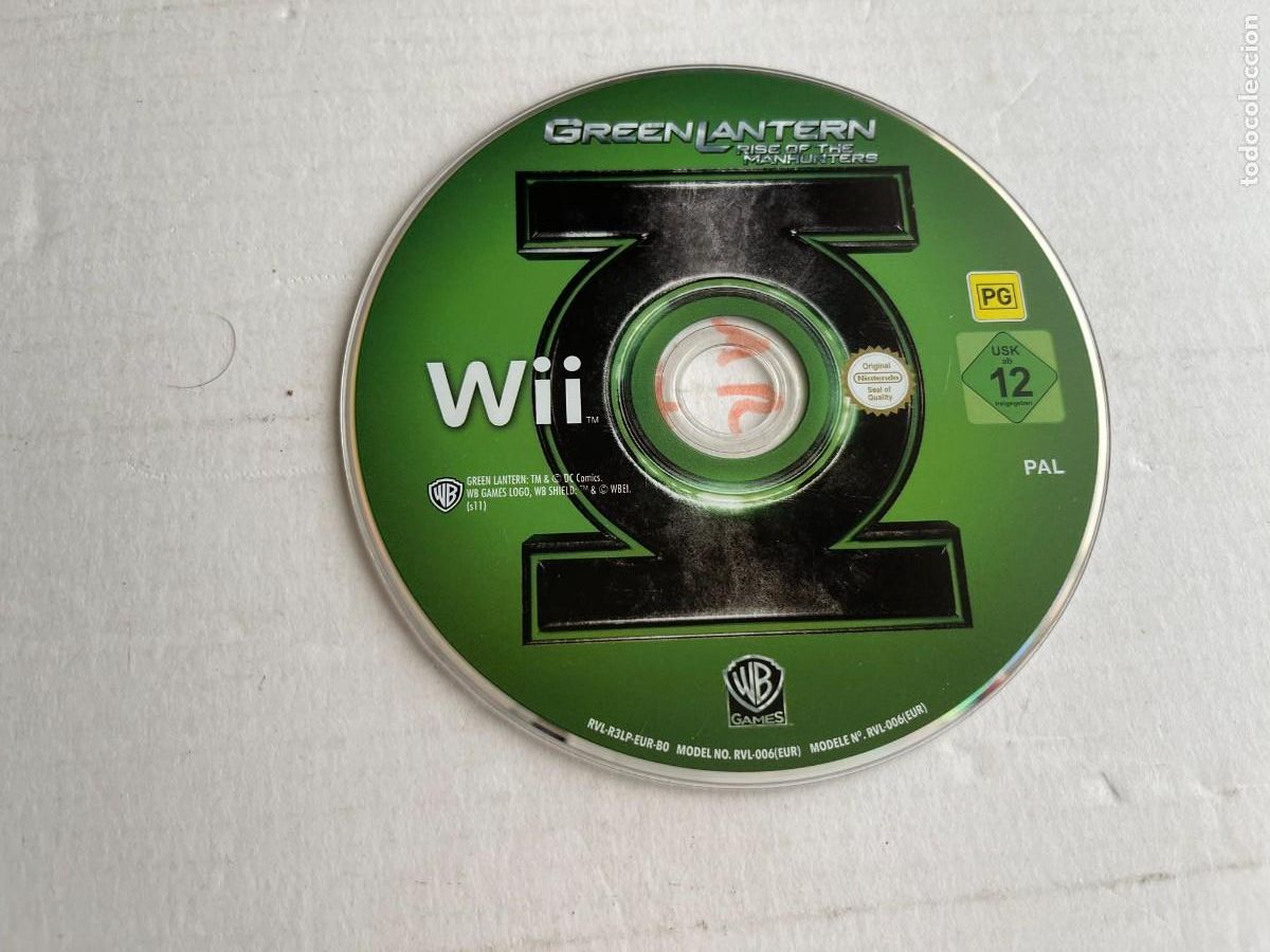 GREEN LANTERN RISE OF THE MANHUTNERS - NINTENDO WII KREATEN