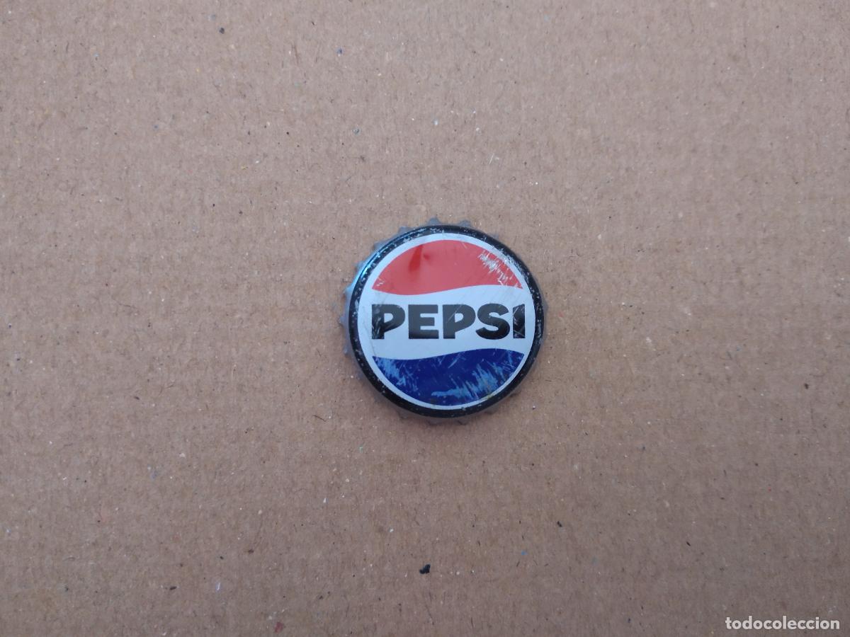 CHAPA TAPON METALICO PUBLICIDAD PEPSI