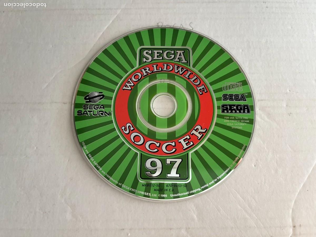 SEGA WORLDWIDE SOCCER 97 - SS SEGA SATURN KREATEN
