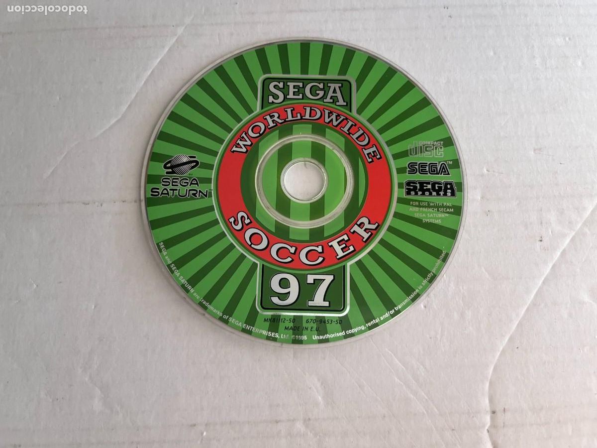 SEGA WORLDWIDE SOCCER 97 - SS SEGA SATURN KREATEN