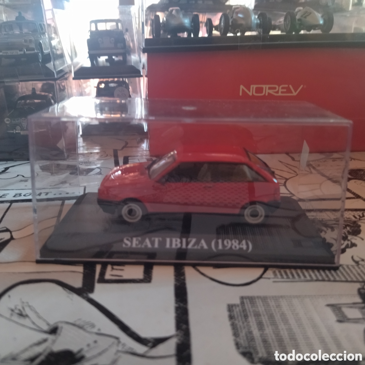 COCHE ESCALA 1:43 SEAT IBIZA 1984