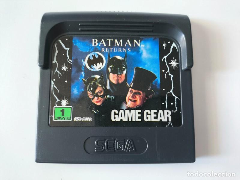 Juego batman returns Sega Game Gear pal