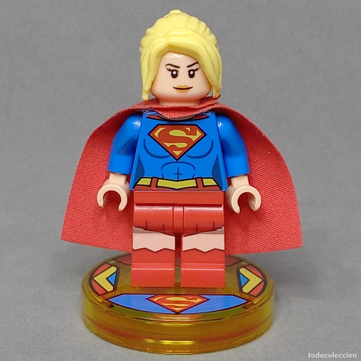 Supegirl DC Comics de Lego Dimensions referencia 71340. Minifigura original. Minifigura original