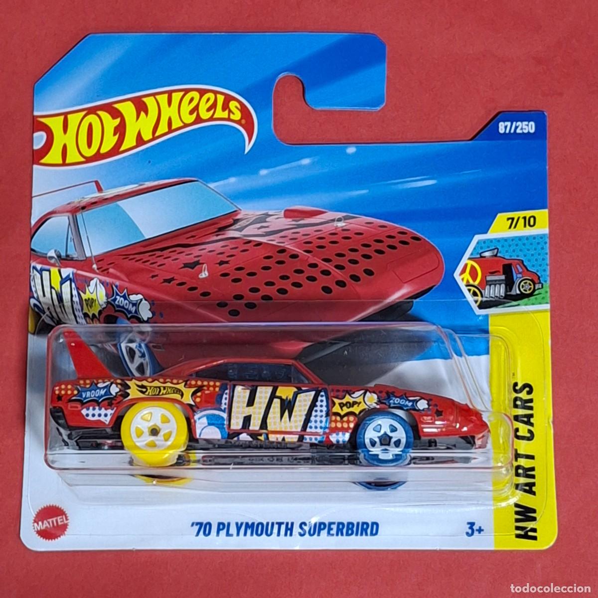 HOT WHEELS 2025 87/250 - ´70 PLYMOUTH SUPERBIRD - NUEVO EN BLISTER - ESCALA 1/64