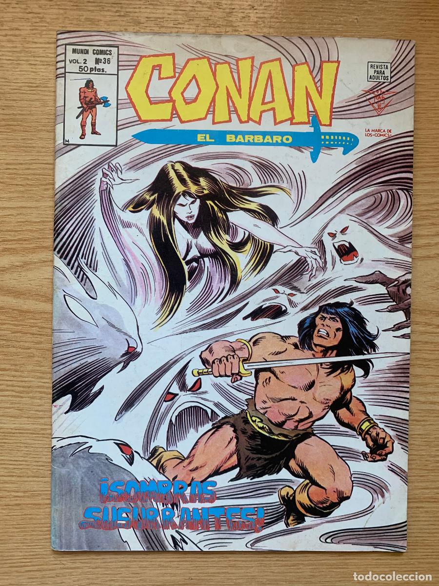 Conan el Bárbaro nº 36: Sombras Susurrantes - Excelente Estado R2