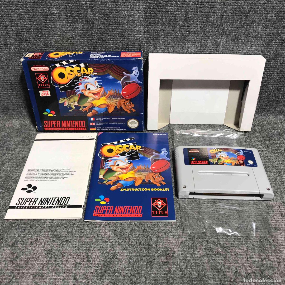 OSCAR SUPER NINTENDO SNES
