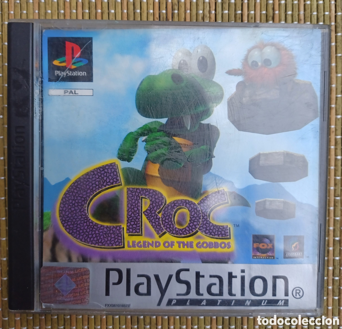 Juego Croc Legend of the Gobbos Sony playstation PS1 PAL