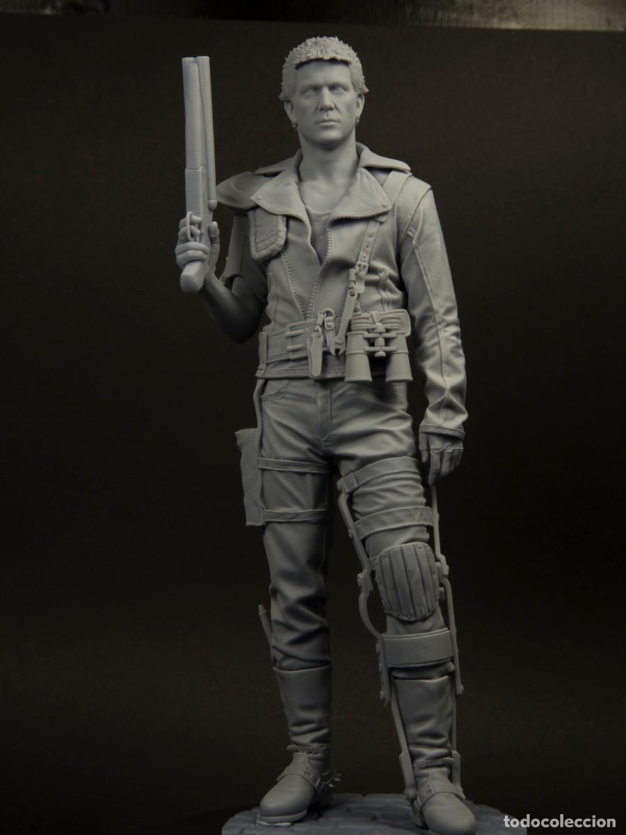 Figura de Resina. MAX. MAD MAX. 1/8. Impreso 3D.