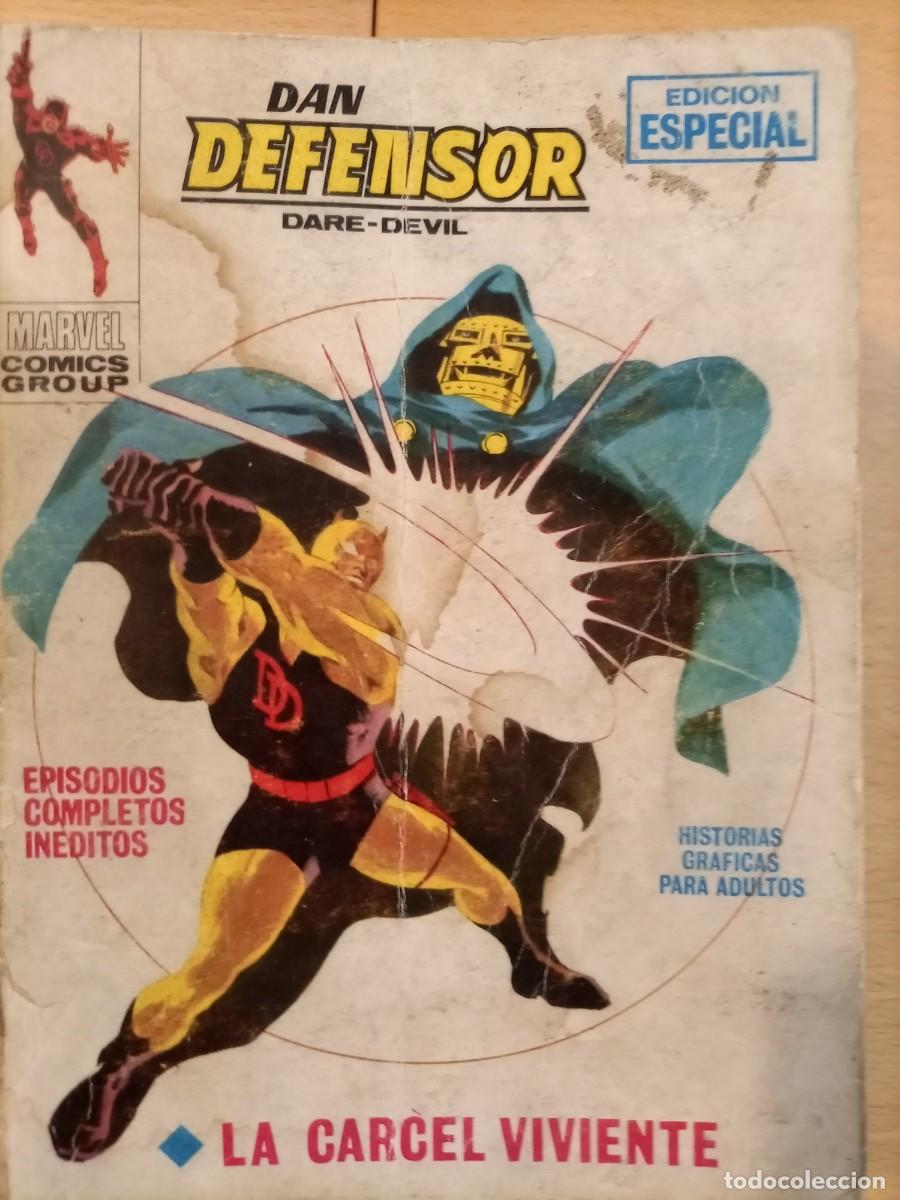 CÓMIC MARVEL - DAN DEFENSOR - Nº 15- V.1 ED. VÉRTICE ”TACO”.- lodelscomics