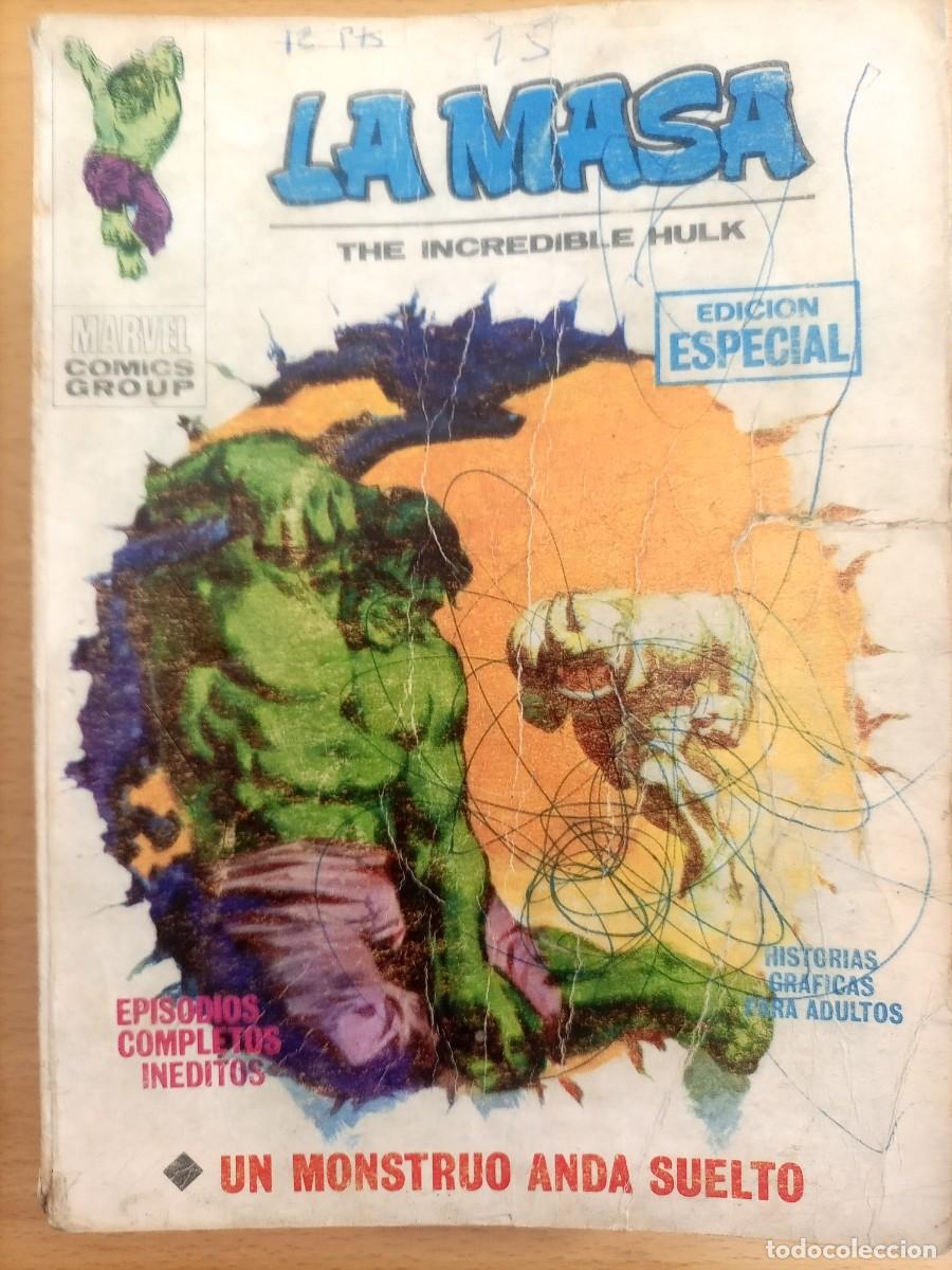 CÓMIC MARVEL - LA MASA - Nº 2- V.1 ED. VÉRTICE ”TACO”.- lodelscomics