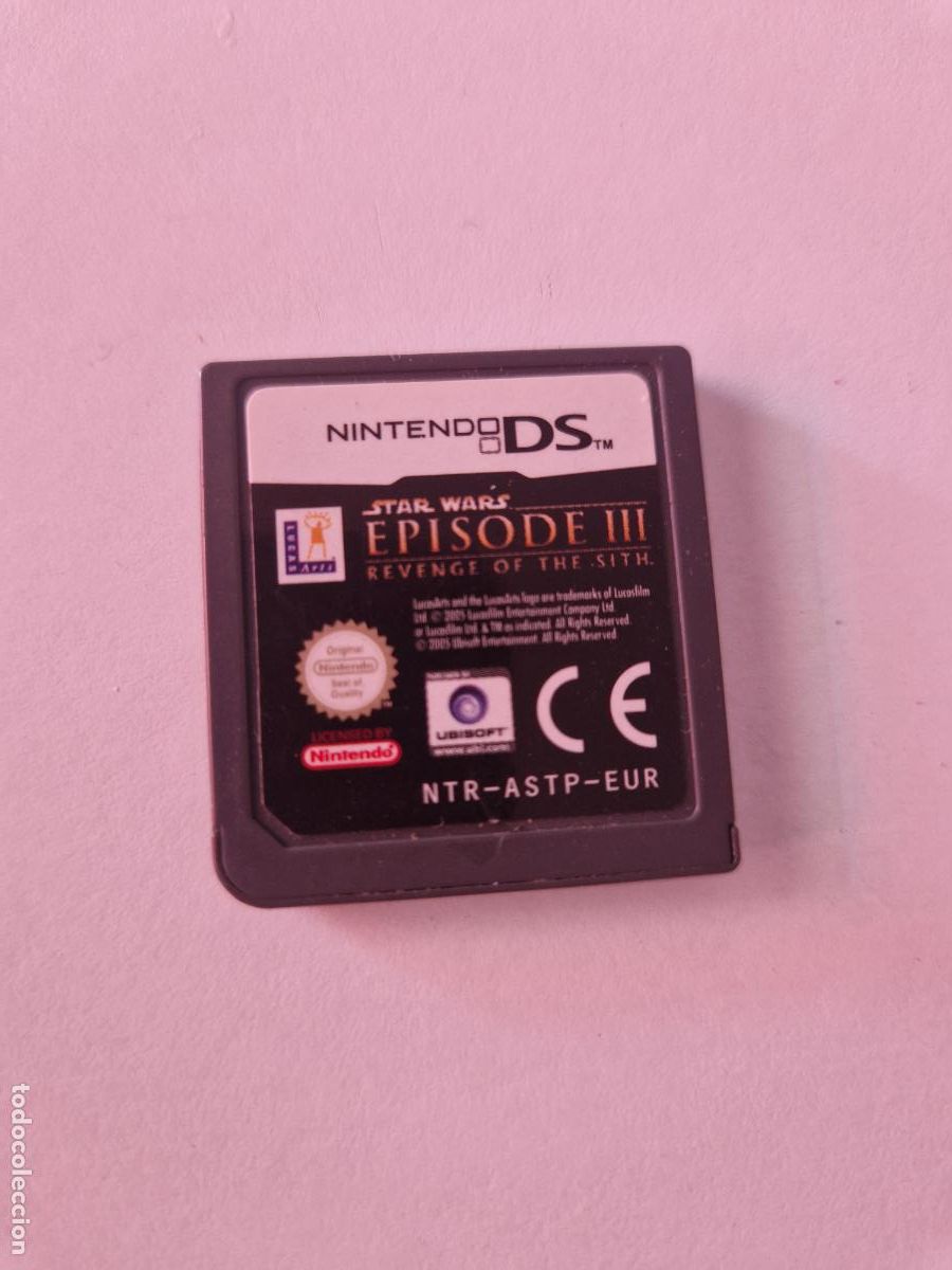 ANTIGUO JUEGO STAR WARS EPISODE EPISODIO III REVENGE OF THE SITH CONSOLA NINTENDO DS LA VENGANZA