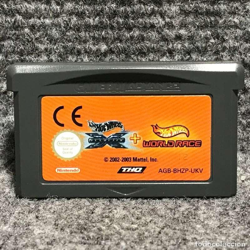 HOT WHEELS VELOCITY X+WORLD RACE CARTUCHO NINTENDO GAME BOY ADVANCE GBA
