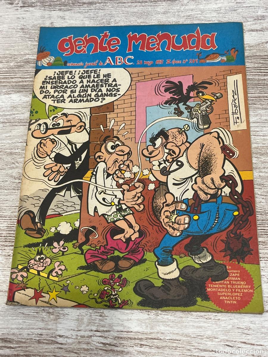 Cómic Gente Menuda nº 289 | Mortadelo y Filemón | Ibáñez | ABC