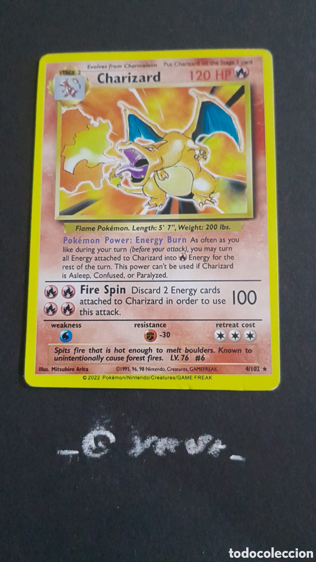 Charizard 4/102 - Pokémon