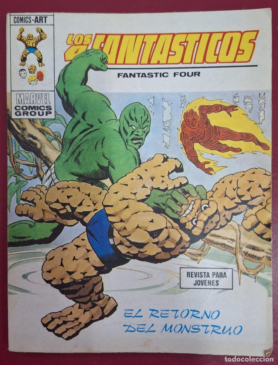 Los 4 Fantásticos Nº 62 – “El Retorno del Monstruo” – Marvel Comics Group (Ediciones Vértice)