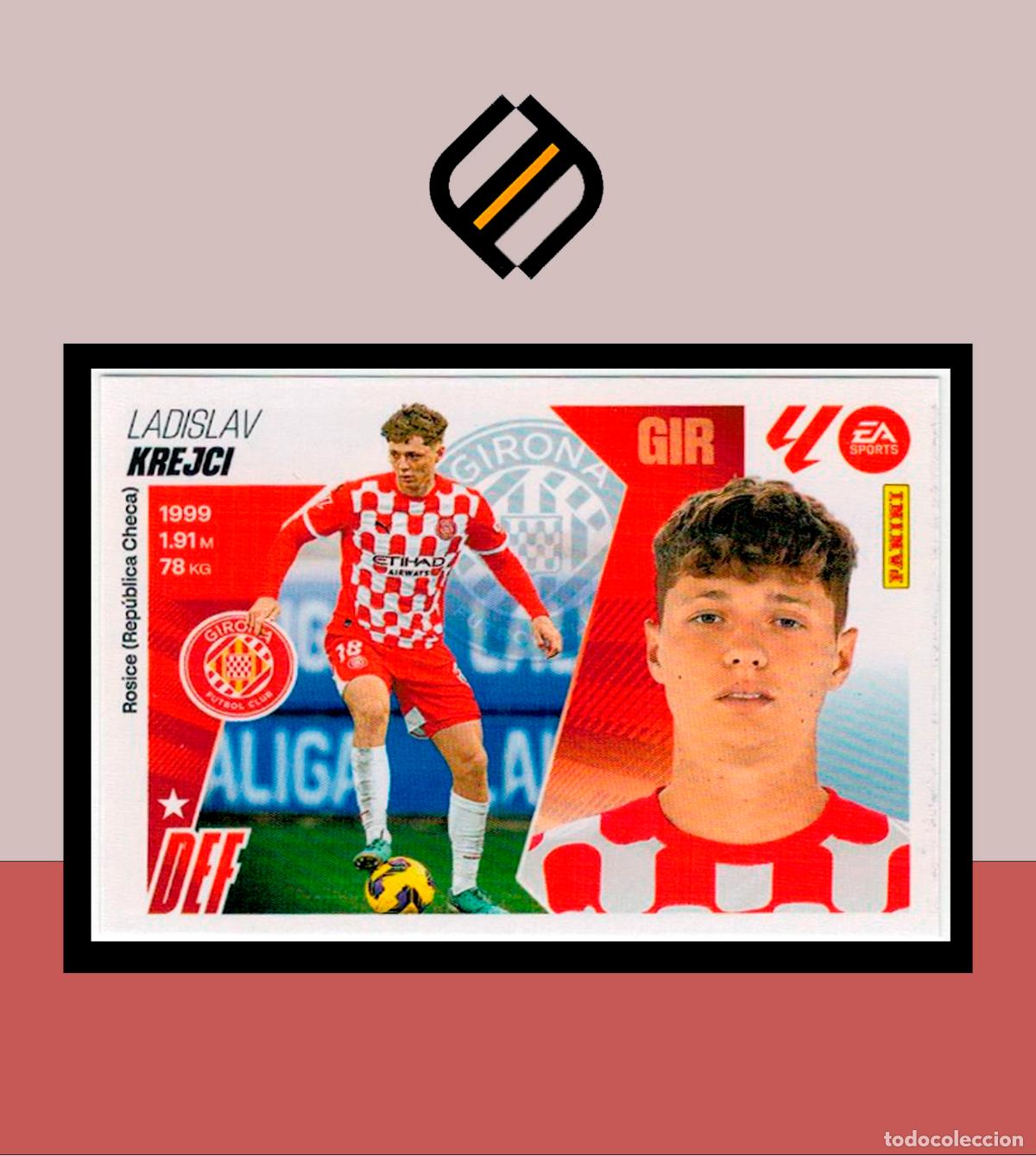 LIGA ESTE 2025 2026 25 26 PANINI GIRONA Nº 8 KREJCI STICKER COLECCIÓN ALBÚM