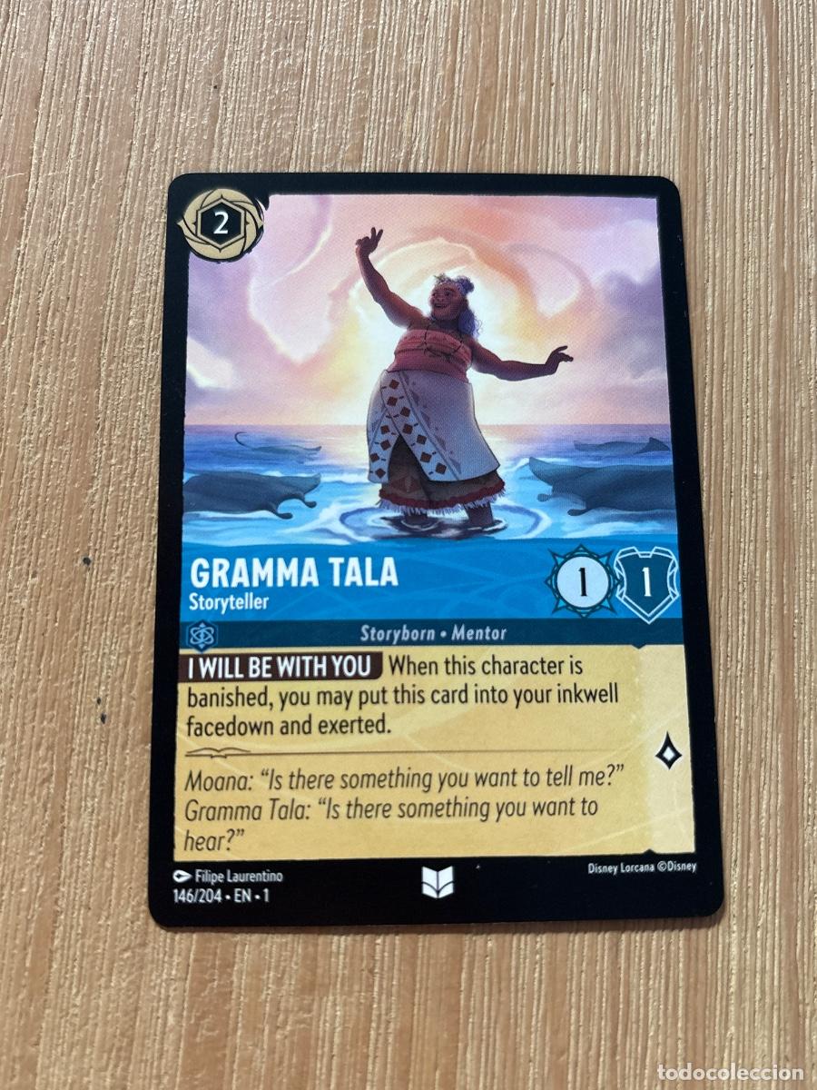 9. CROMO LORCANA DISNEY GRAMMA TALA 146/204