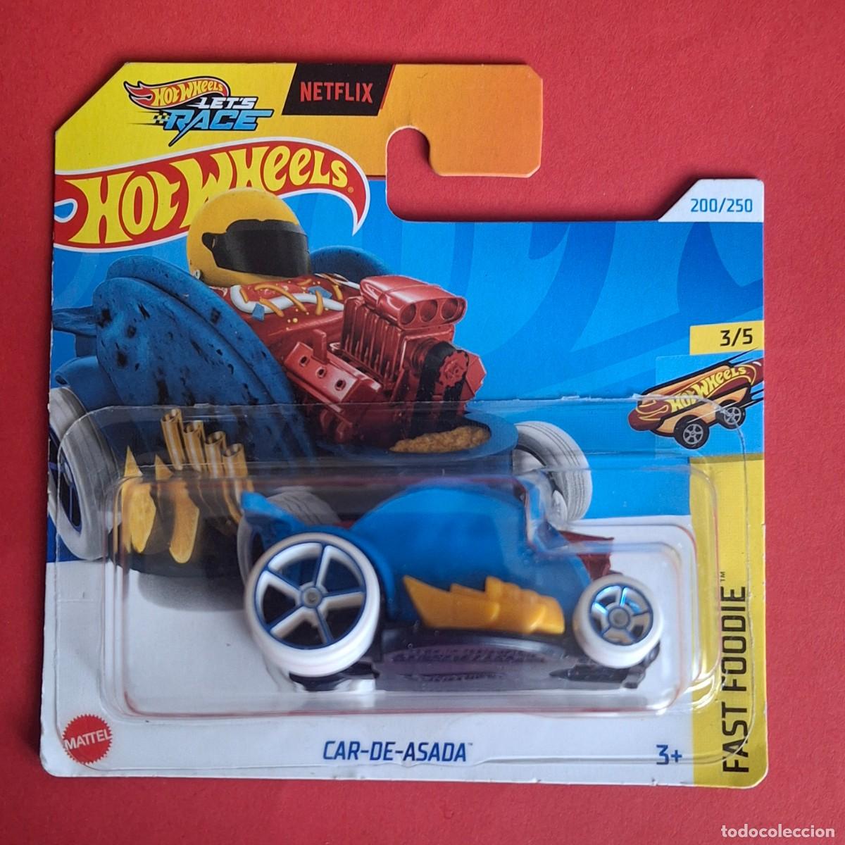 HOT WHEELS 2024 200/250 - CAR-DE-ASADA FAST FOODIE TH TREASURE HUNT - NUEVO EN BLISTER - ESCALA 1:64