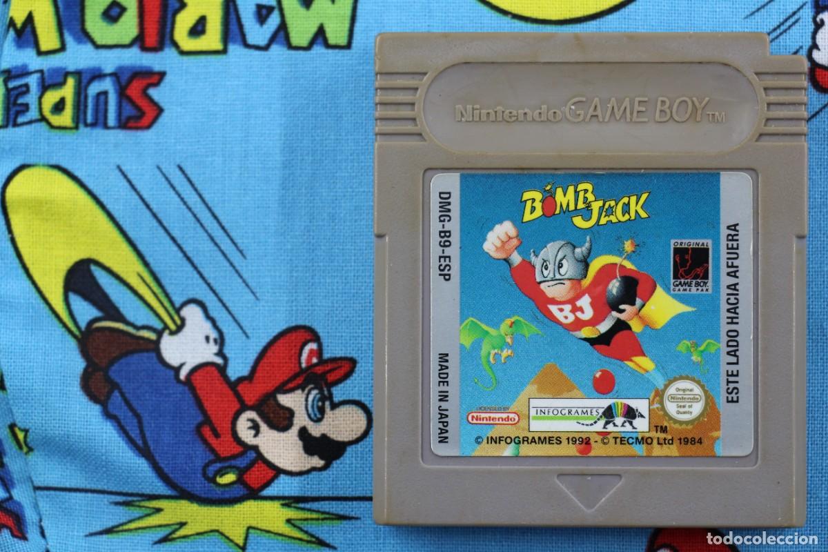 NINTENDO GAME BOY BOMB JACK ORIGINAL SOLO CARTUCHO PAL ESPAÑA