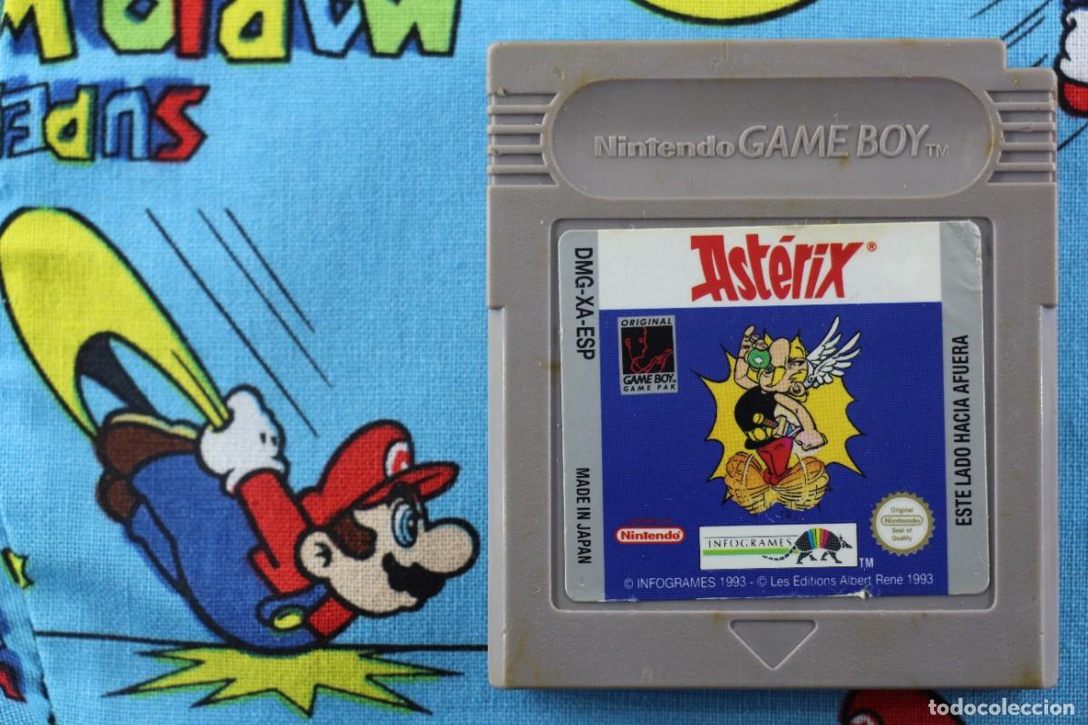NINTENDO GAME BOY ASTERIX ORIGINAL SOLO CARTUCHO PAL ESPAÑA