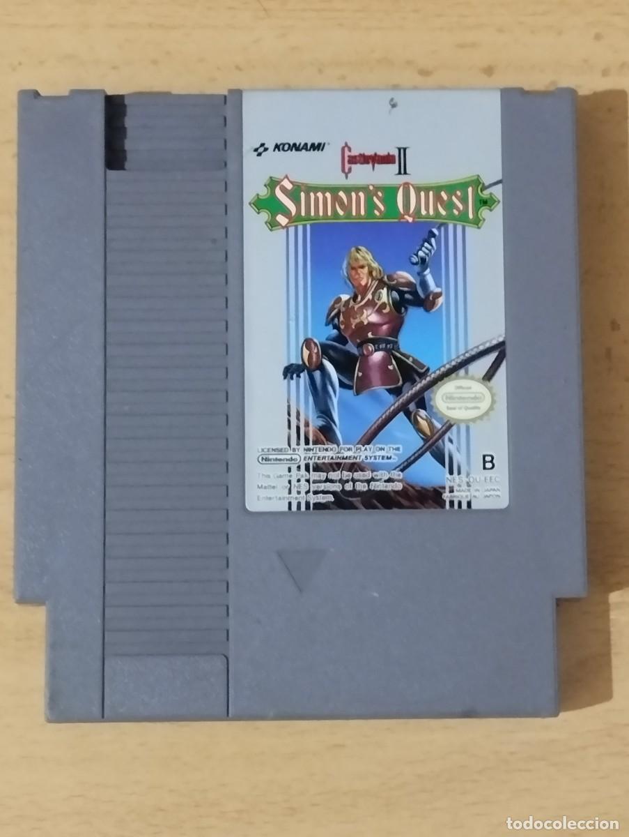 JUEGO NINTENDO NES CASTLEVANIA II SIMON'S QUEST.