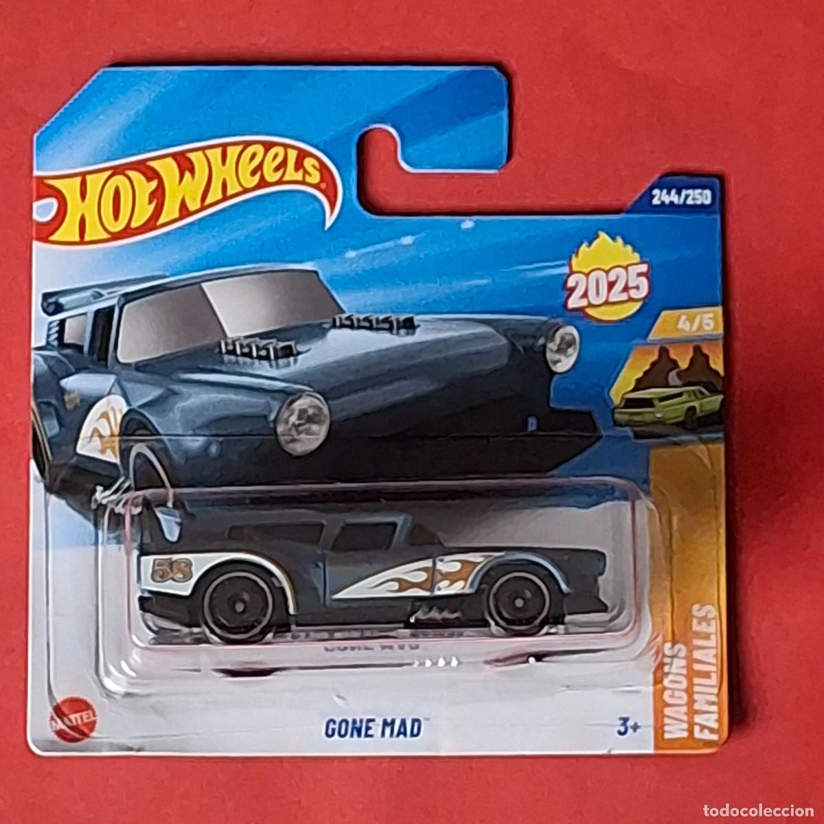 HOT WHEELS 2025 244/250 - GONE MAD - NUEVO EN BLISTER - ESCALA 1/64