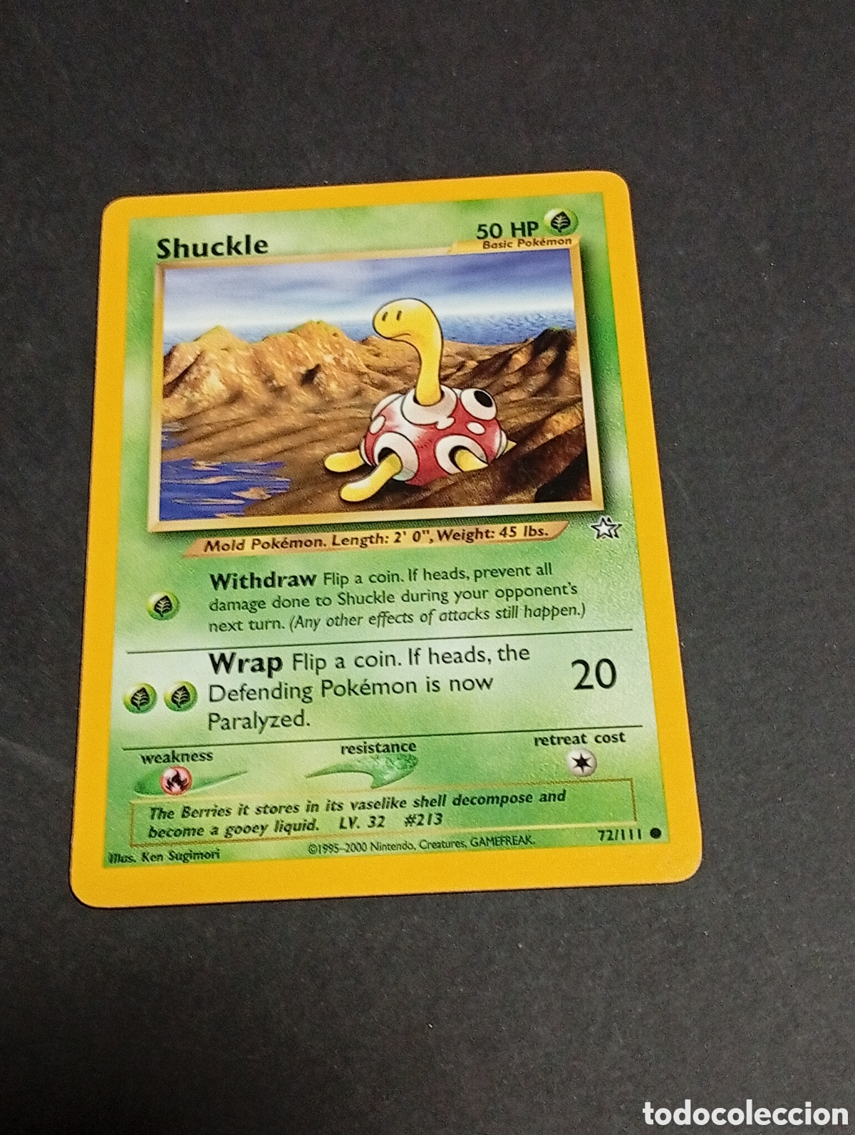 Carta POKEMON Shuckle
