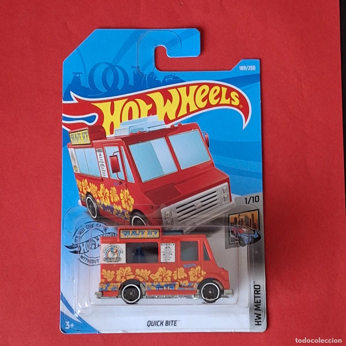 HOT WHEELS 2019 189/250 - QUICK BITE - NUEVO EN BLISTER - ESCALA 1:64