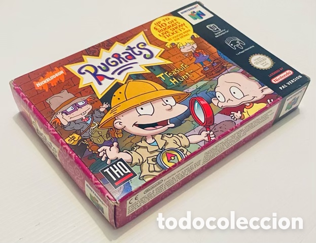 Rugrats: Treasure Hunt [Realtime Associate] [1999] THQ Nintendo 64 N64 [PAL] NUS-NRGP-UKV NUS-EUR-1