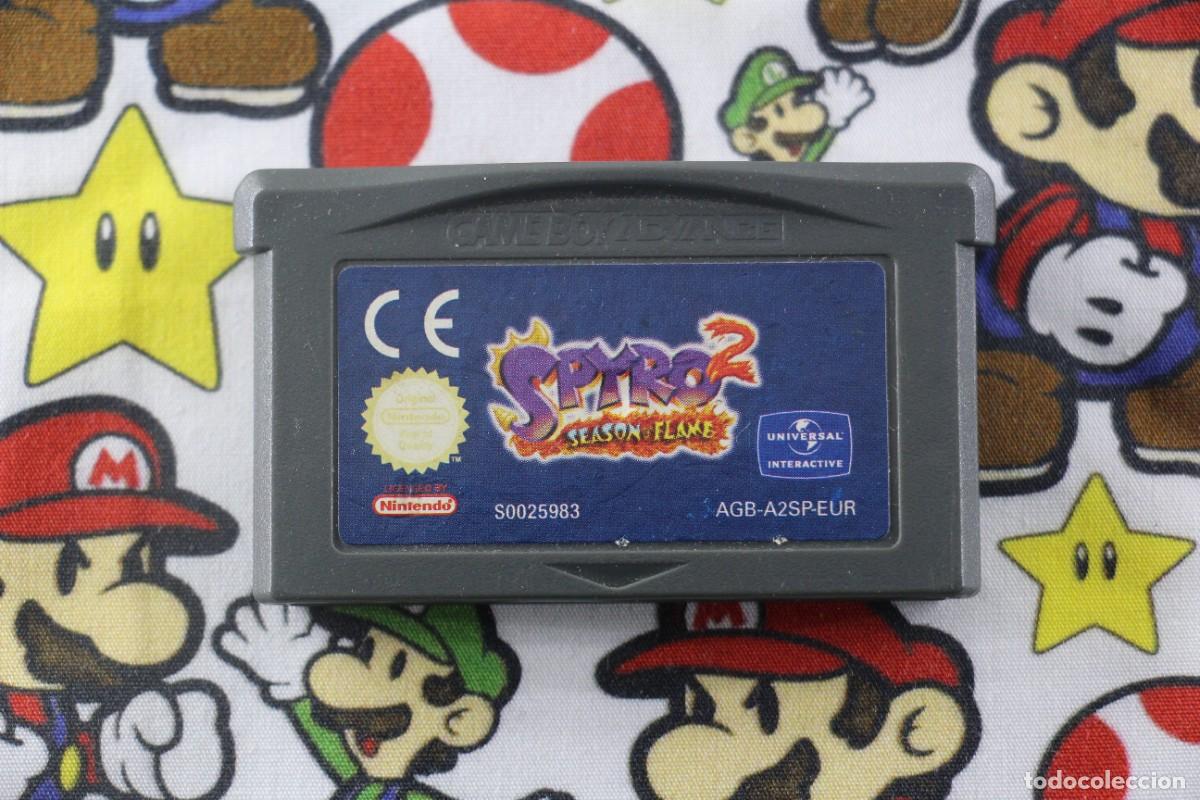 NINTENDO GAME BOY ADVANCE GBA SPYRO 2 SEASON OF FLAME ORIGINAL CARTUCHO PAL EUR