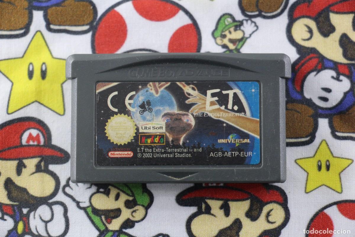 NINTENDO GAME BOY ADVANCE GBA E.T THE EXTRA TERRESTRIAL ORIGINAL CARTUCHO PAL EUR