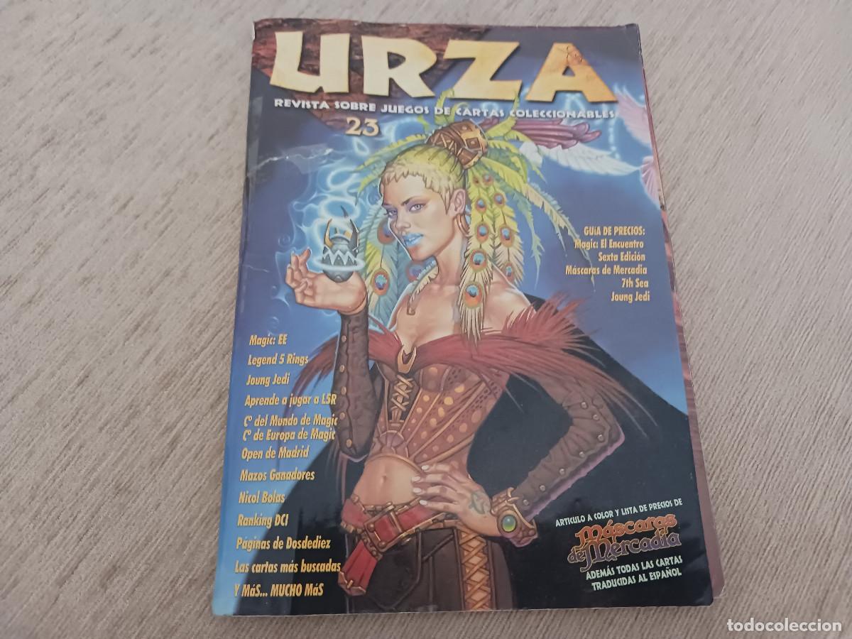 URZA - REVISTA SOBRE JUEGOS DE CARTAS COLECCIONABLES - 23 - MAGIC, WARHAMMER