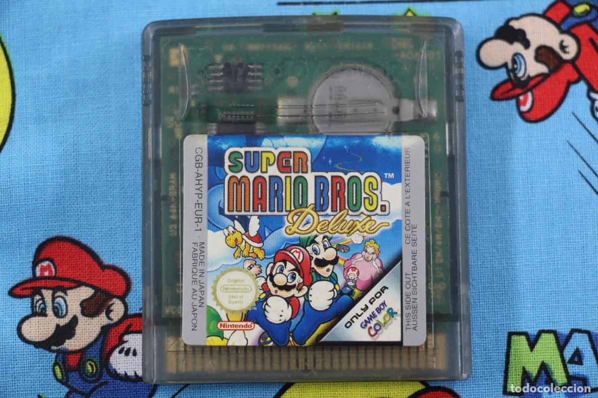 NINTENDO GAME BOY COLOR GBC SUPER MARIO BROS DELUXE ORIGINAL CARTUCHO PAL EUR