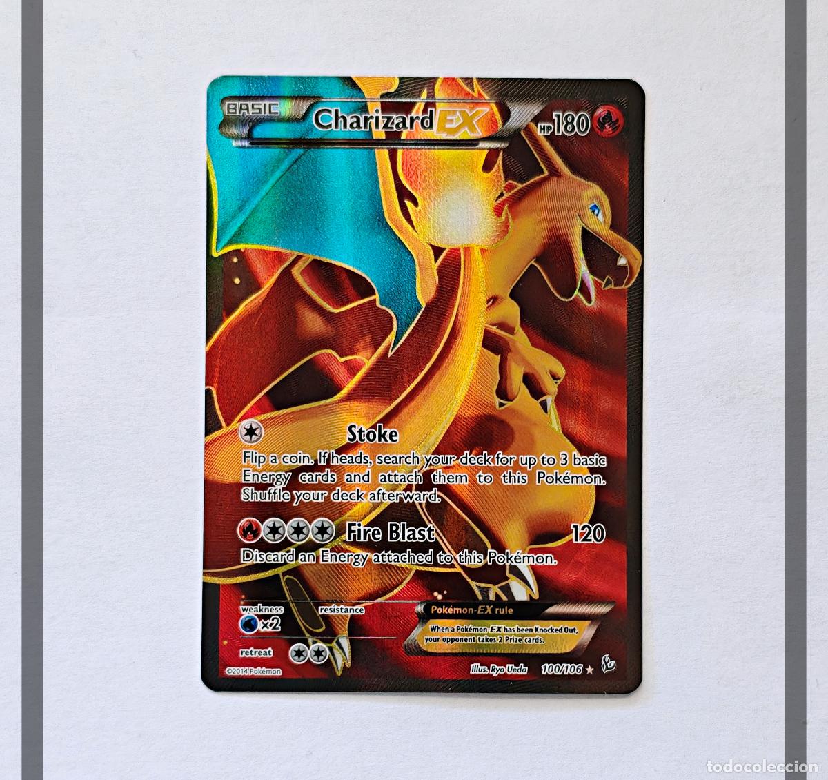 Charizard Ex 100/106 FLF Pokemon ENG-NM