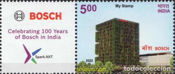 690786 MNH INDIA 2022 100 AÑOS DE BOSCH EN INDIA
