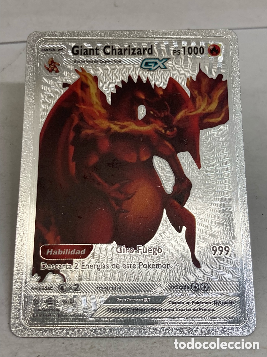 carta de Pokémon TCG de Gigant Charizard GX