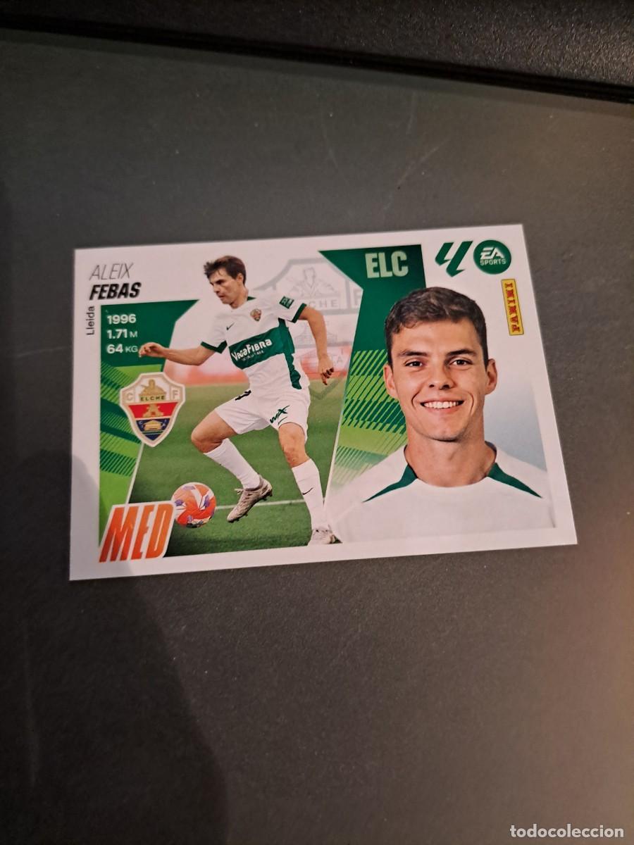CROMO FEBAS 11 ELCHE LIGA 25 26 2025 2026 ESTE PANINI NUNCA PEGADO