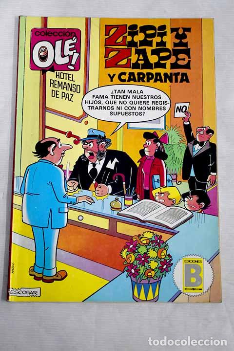 Zipi y Zape y Carpanta.- Escobar