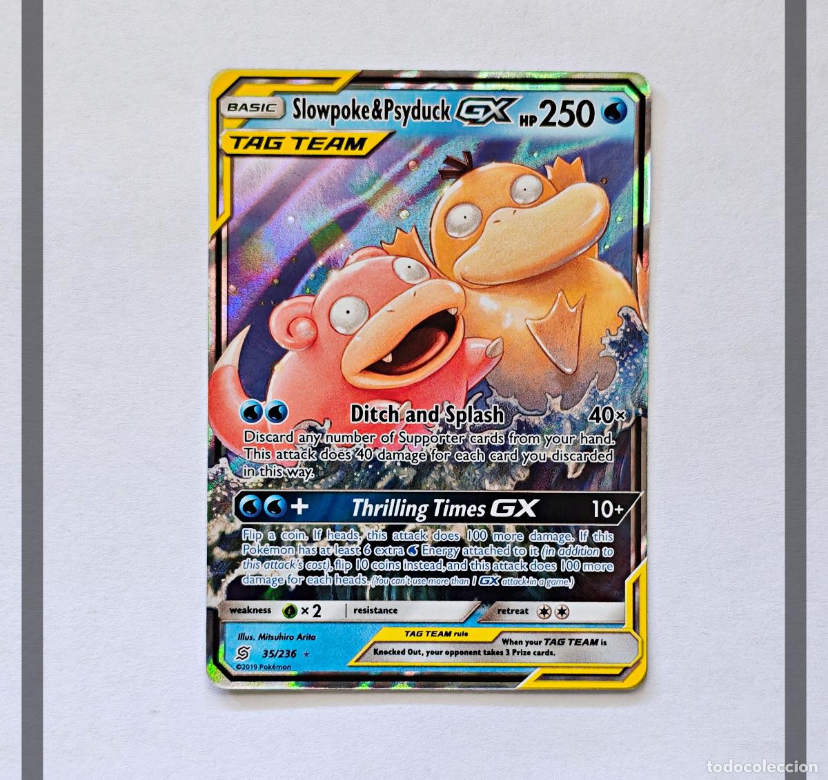 Slowpoke & Psyduck Gx 35/236 UNM Pokemon ENG-NM