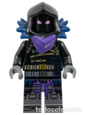 Minifigura LEGO Raven con cuello de punta de Lego FORTNITE