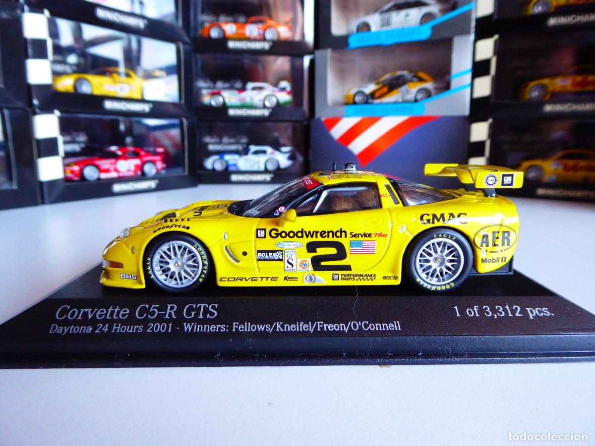 1/43 Minichamps Action Chevrolet Corvette C5-R GTS #2 Goodwrench Ganador Campeón 24H Daytona 2001