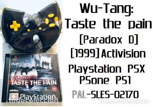 Wu-Tang: Taste the Pain [Paradox D] [1999] Activision [Playstation PSX PSone PS1] PAL - SLES-02170