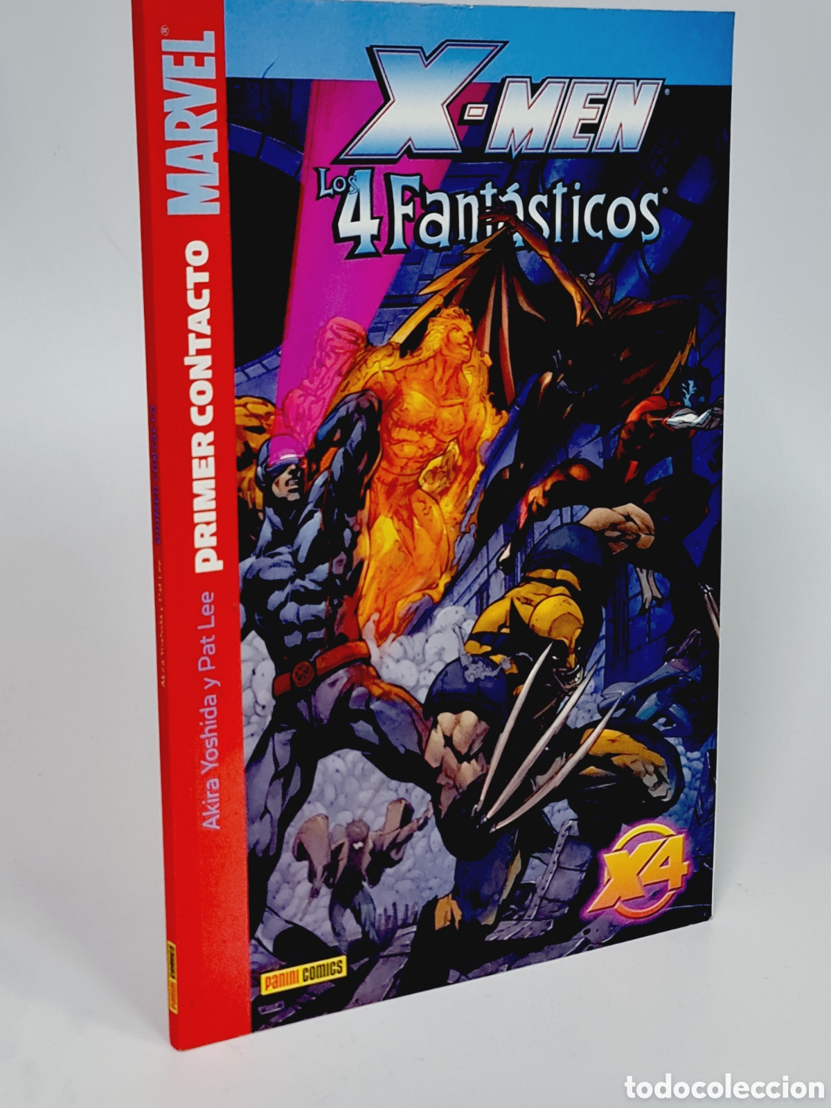 CÓMIC EXCELENTE X-MEN LOS 4 FANTÁSTICOS PRIMER CONTACTO PANINI MARVEL