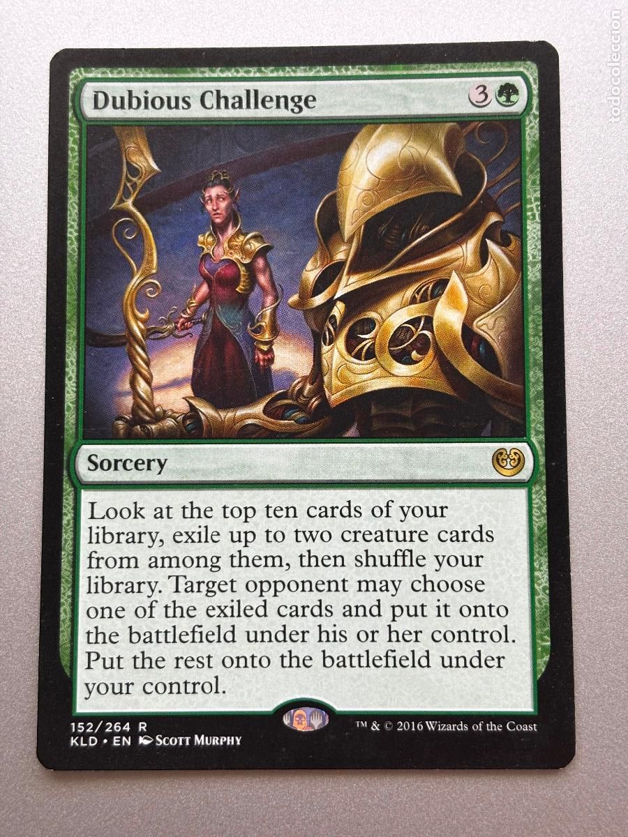 MAGIC THE GATHERING - DUBIOUS CHALLENGE ( KALADESH )